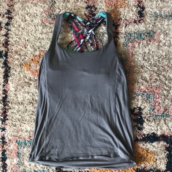 Lululemon tank top/sports bra - Picture 3 of 4